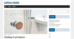 Desktop Screenshot of capellamedia.no